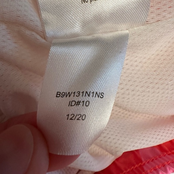 Psycho Bunny 2XLT Alexander Geometric Print Swim Trunks Neon Coral 10” Inseam - Picture 7 of 12